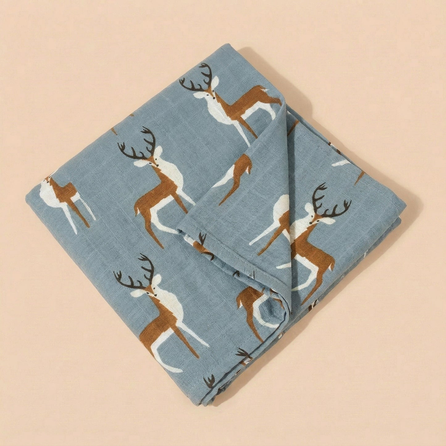 Muslin Cotton Baby Towel - Multi-use Newborn Swaddle & Bath Scarf - Soft Feeding Face Washcloth