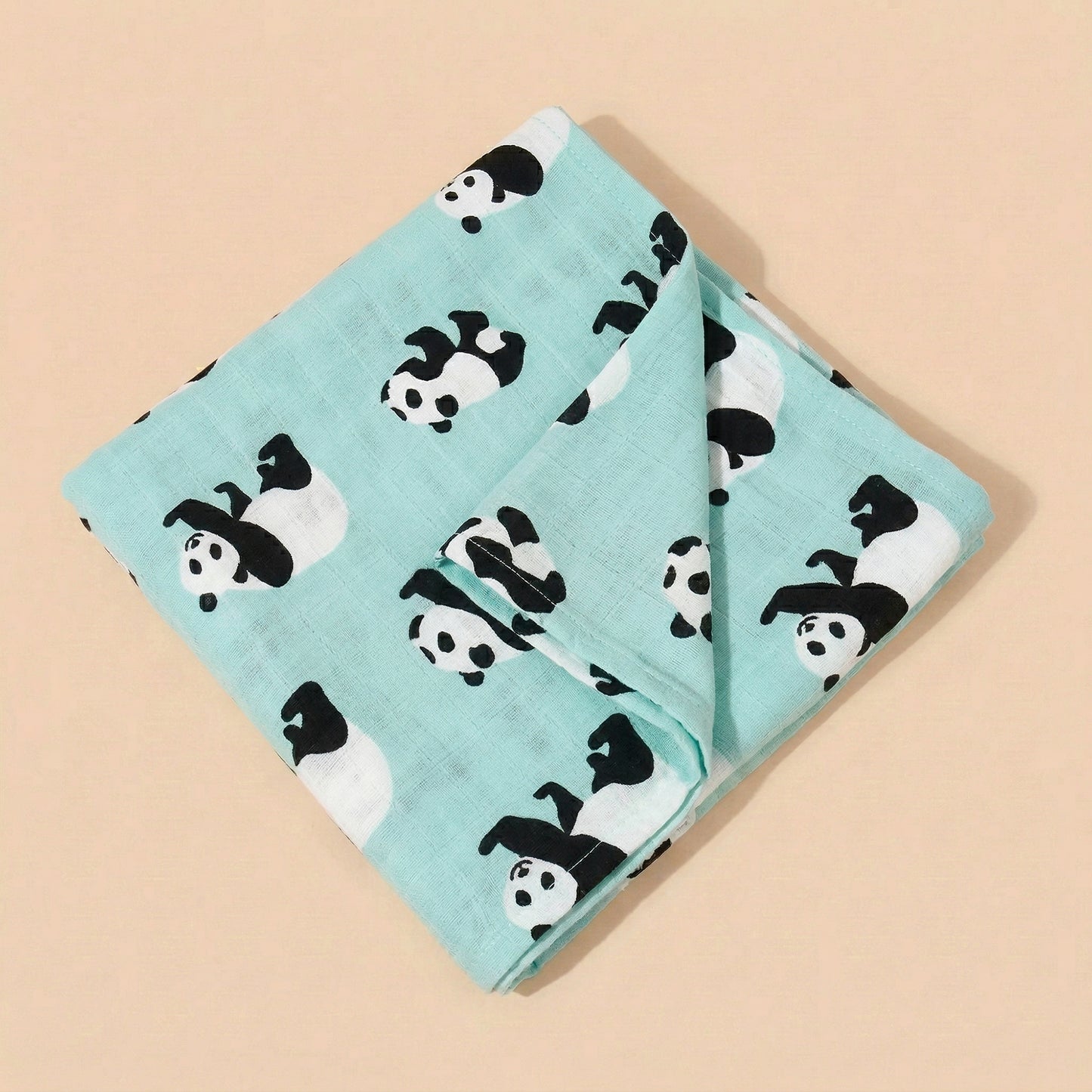 Muslin Cotton Baby Towel - Multi-use Newborn Swaddle & Bath Scarf - Soft Feeding Face Washcloth