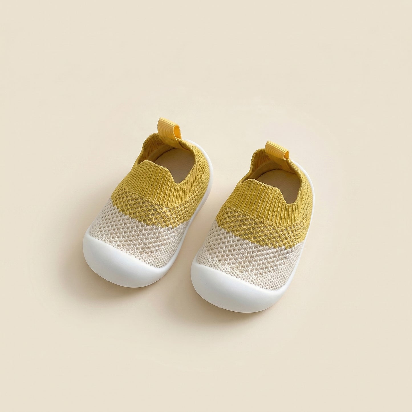 Infant Mesh Crib Shoes with Soft Bottom - Lightweight Non-Slip Slippers for Boys & Girls