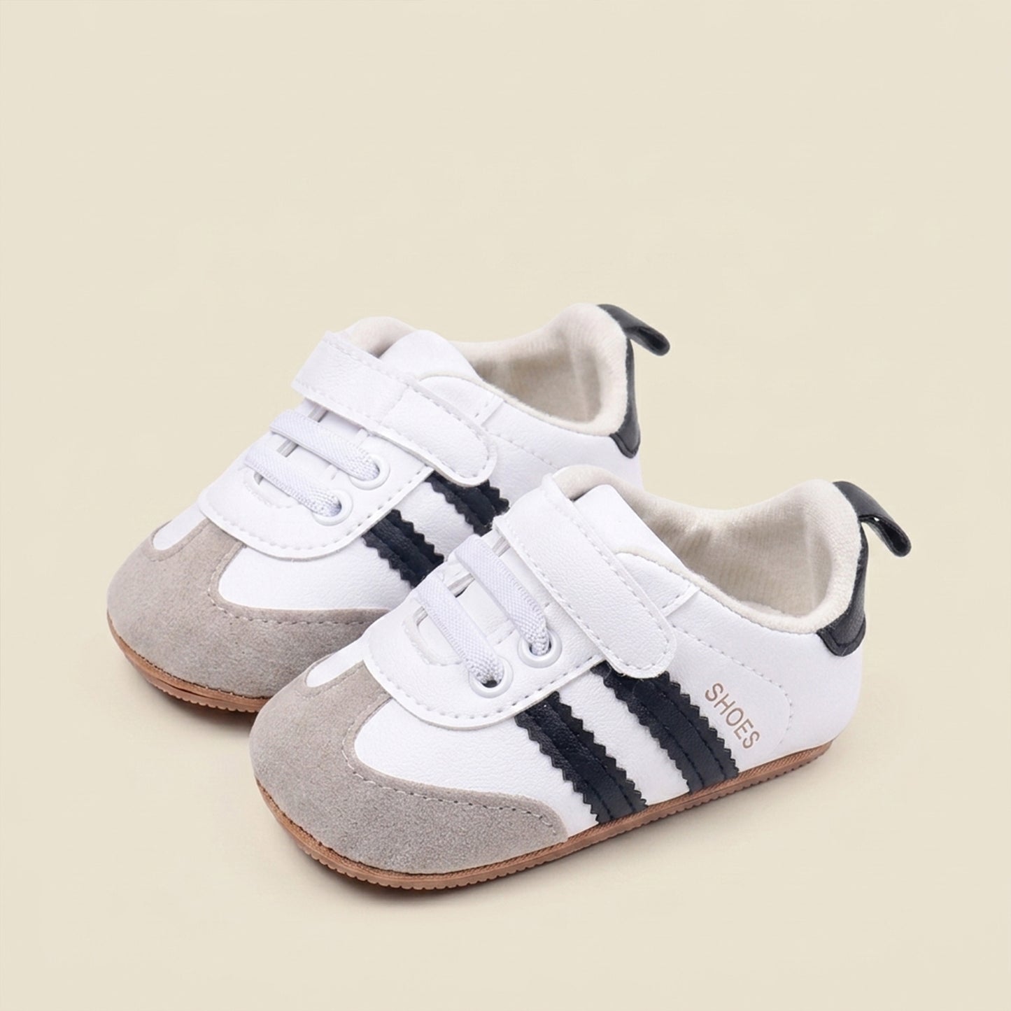 PU Leather Baby First Walkers - Spring & Autumn Indoor & Outdoor Toddler Shoes (0-18M)