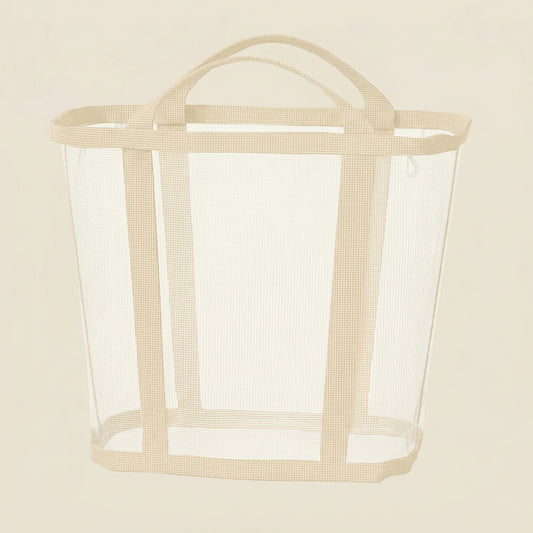 Foldable Pop-Up Baby Clothes Hamper - Breathable Mesh Bin for Nursery - Space-Saving Storage for Baby Socks, Bibs & Laundry