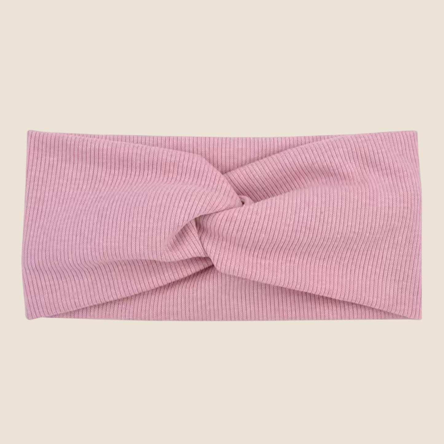 Solid Twisted Knotted Headband - Super Soft Large Bandage Turban - Versatile Yoga Sport Hair Accessories for Kids & Adults