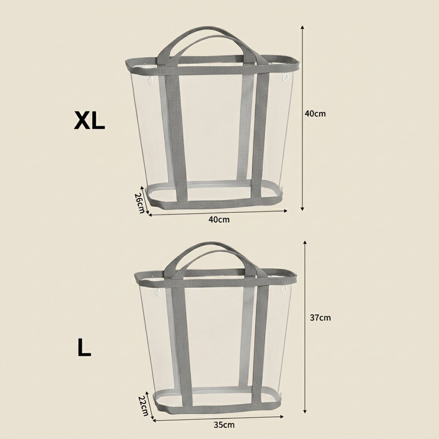 Foldable Pop-Up Baby Clothes Hamper - Breathable Mesh Bin for Nursery - Space-Saving Storage for Baby Socks, Bibs & Laundry