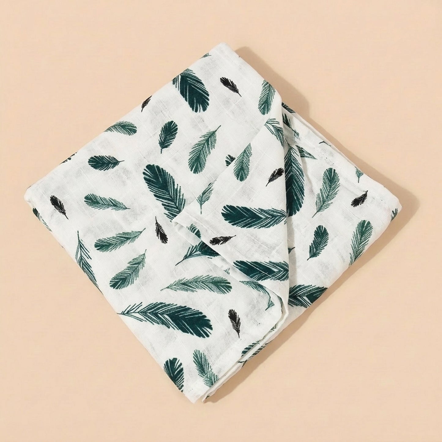 Muslin Cotton Baby Towel - Multi-use Newborn Swaddle & Bath Scarf - Soft Feeding Face Washcloth