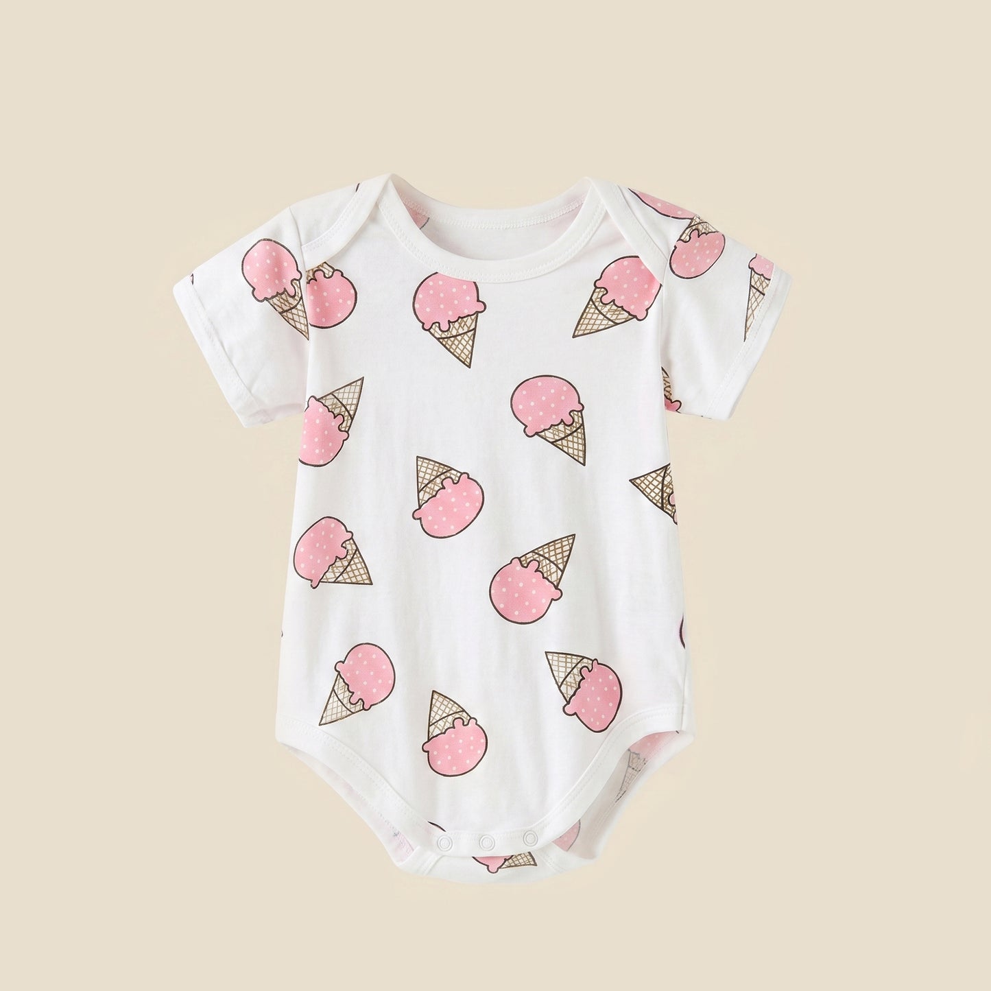 Baby Girl & Boy Summer Romper - 100% Cotton Bodysuit for Newborns - Cute Children's Overalls Costume