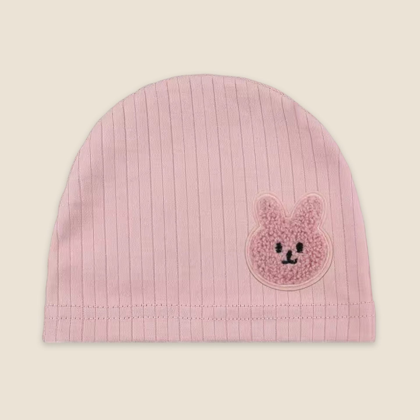 Newborn 95% Cotton Turban Hat - Safe Fetal Hospital Cap - Soft Spring Autumn Beanie for Baby Boys & Girls 0-6M
