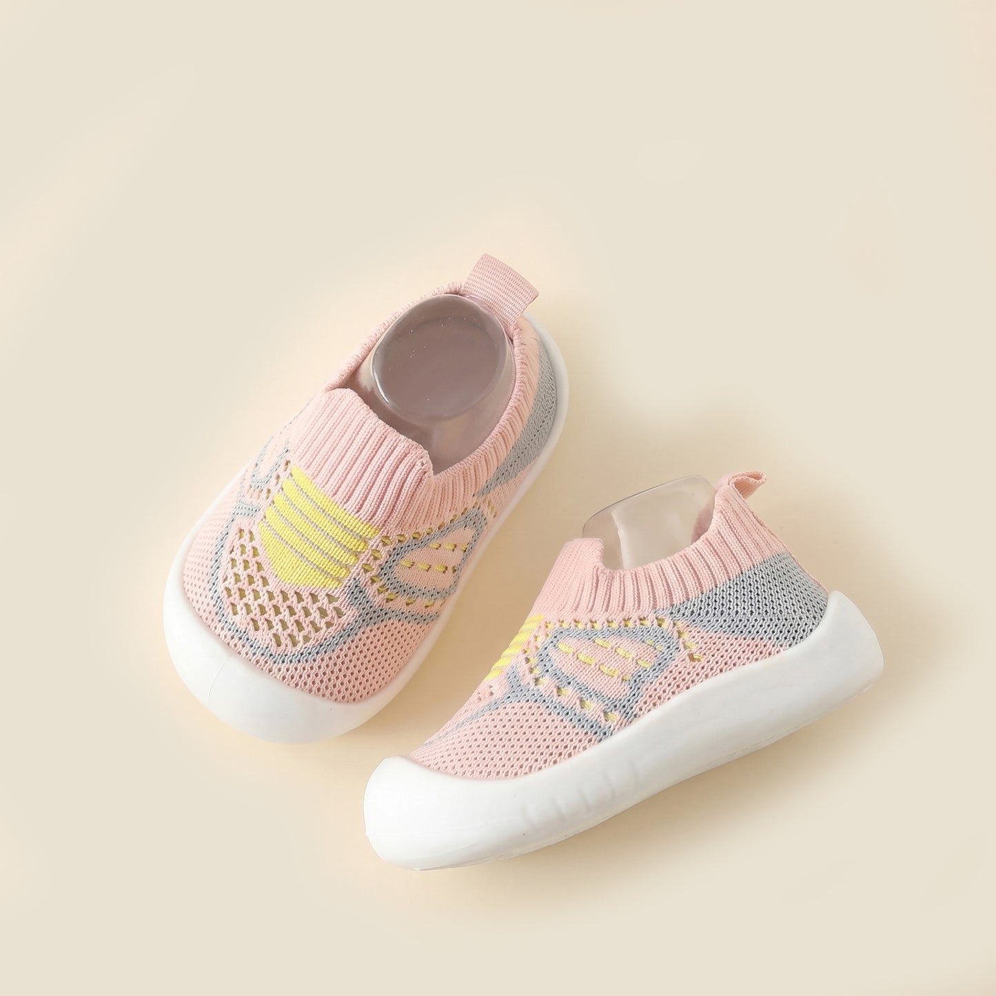 Infant Mesh Crib Shoes with Soft Bottom - Lightweight Non-Slip Slippers for Boys & Girls