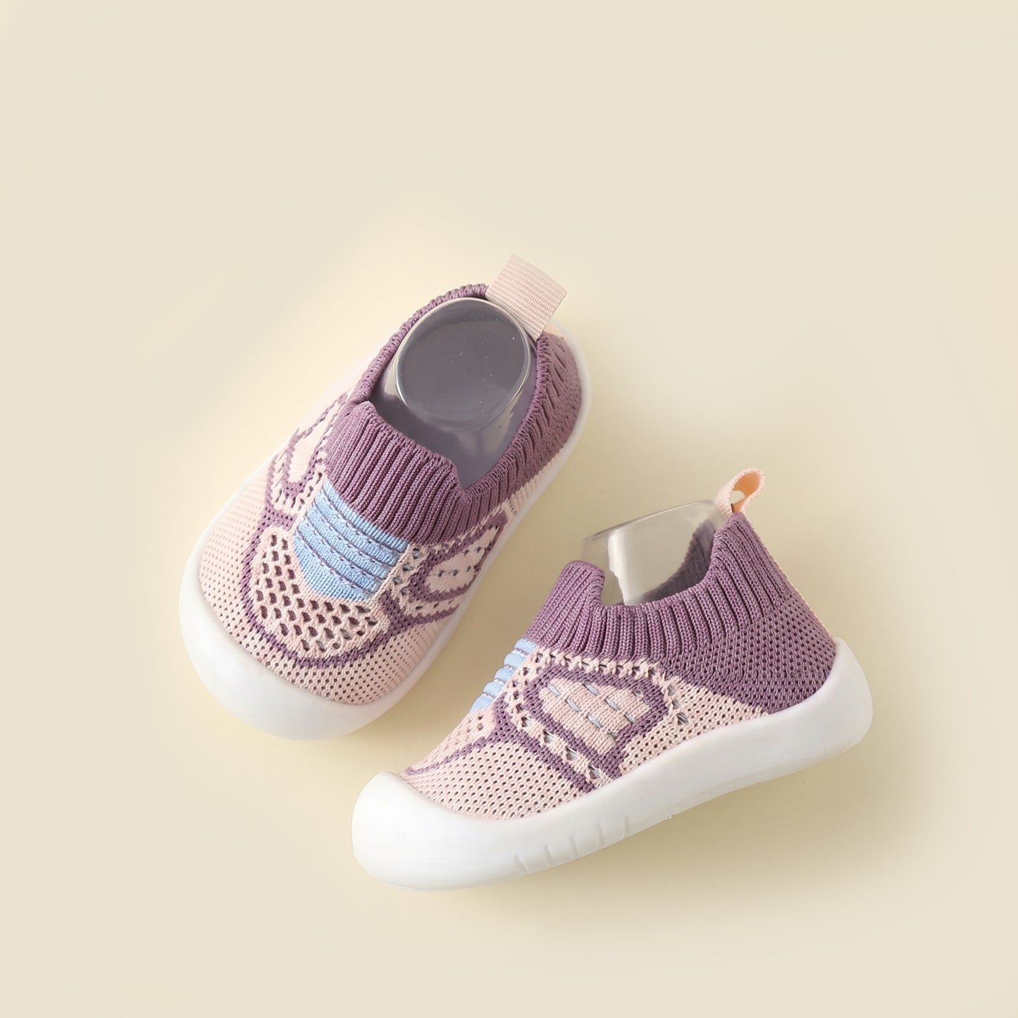 Infant Mesh Crib Shoes with Soft Bottom - Lightweight Non-Slip Slippers for Boys & Girls