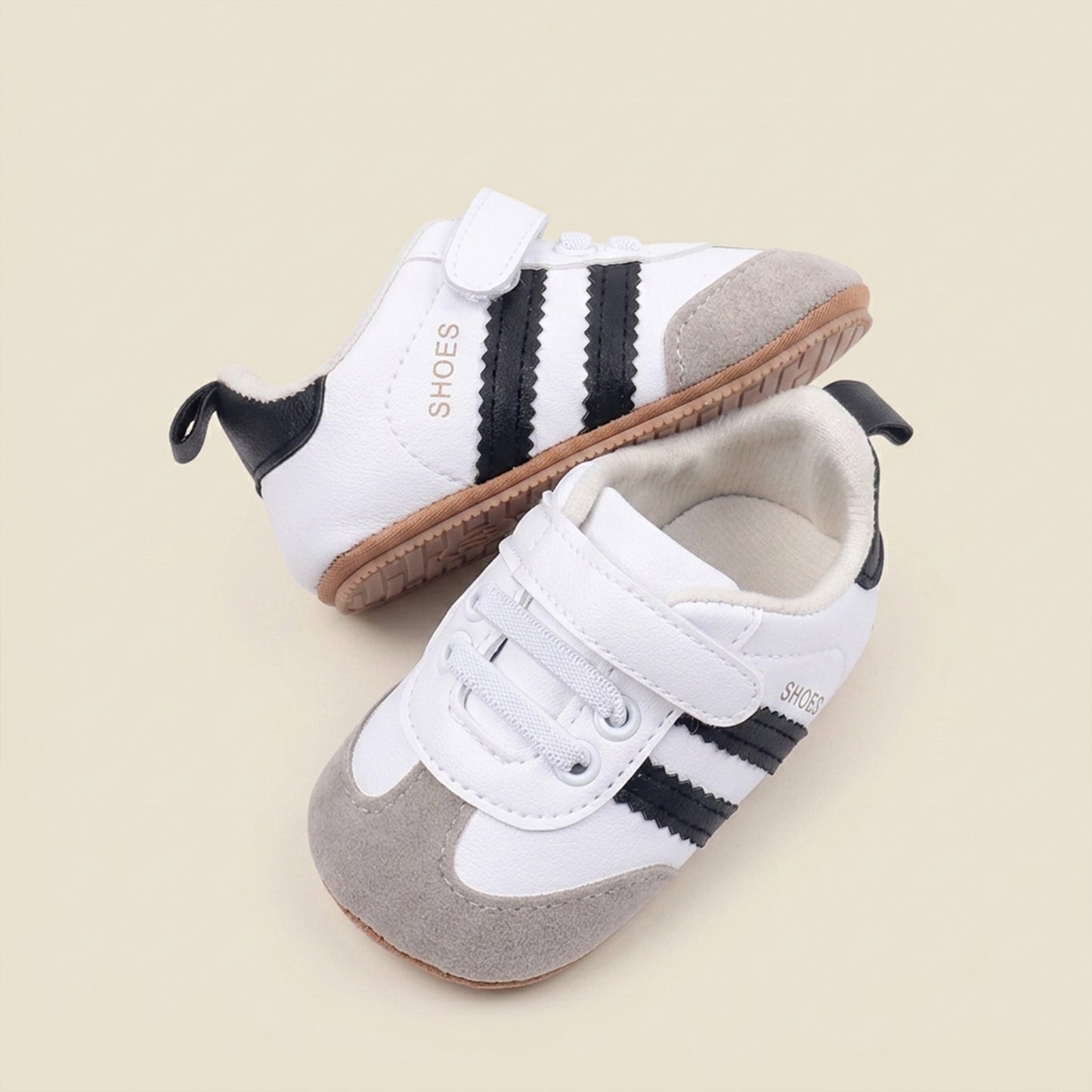PU Leather Baby First Walkers - Spring & Autumn Indoor & Outdoor Toddler Shoes (0-18M)