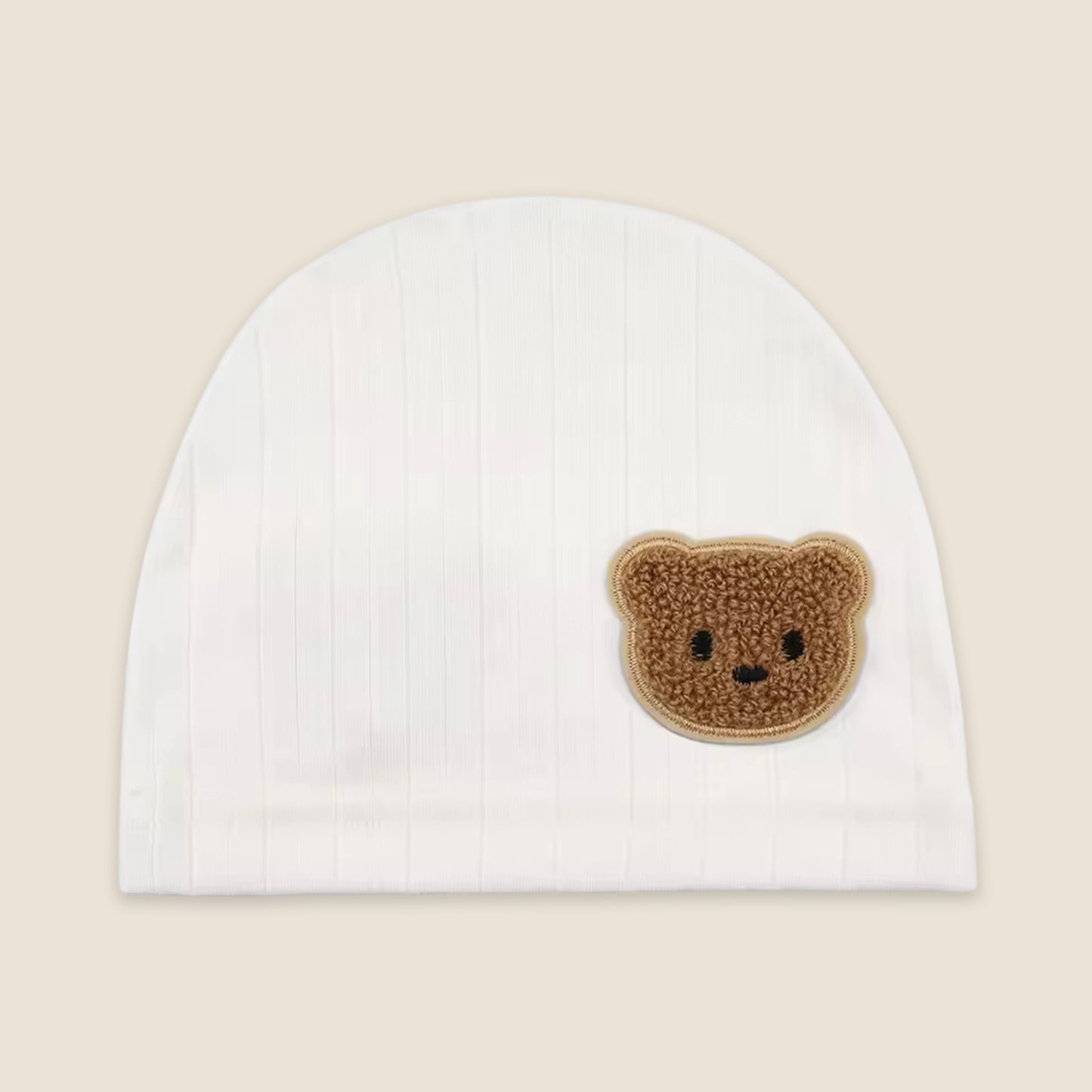 Newborn 95% Cotton Turban Hat - Safe Fetal Hospital Cap - Soft Spring Autumn Beanie for Baby Boys & Girls 0-6M