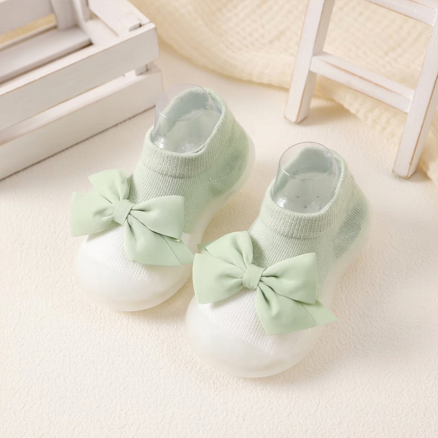 Anti-Slip Toddler Floor Sneakers - Lightweight Soft-Sole BeBe Booties for Boys & Girls
