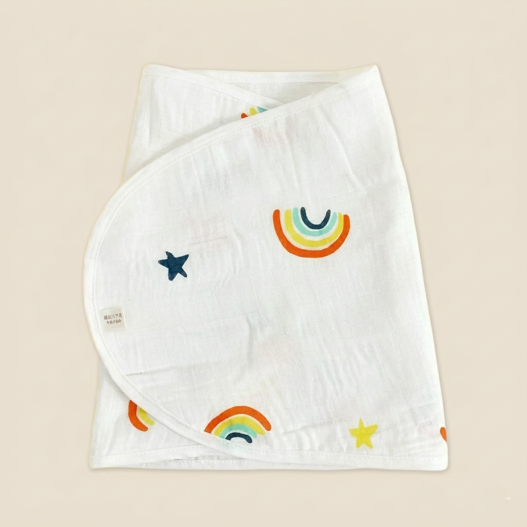 Adjustable Newborn Swaddle Wrap - Secure Belly Strap Sleep Blanket for 0-6 Months
