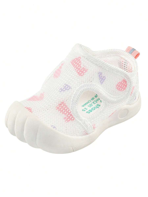 0-3 Years Old Baby Mesh Walking Shoes - Soft Sole Anti-Skid Summer Sandals
