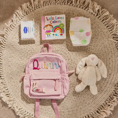 Personalized Toddler Backpack Custom Name School Bag for Preschool and Back to School Gifts