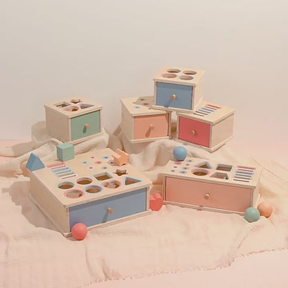 Montessori Colour & Shape Sorting Box – Fine Motor Skills and Early Learning Toy for Toddlers