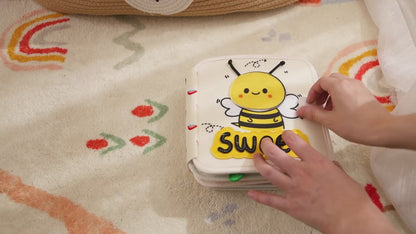 Felt Quiet Book for Babies – Interactive Animal Learning Toy